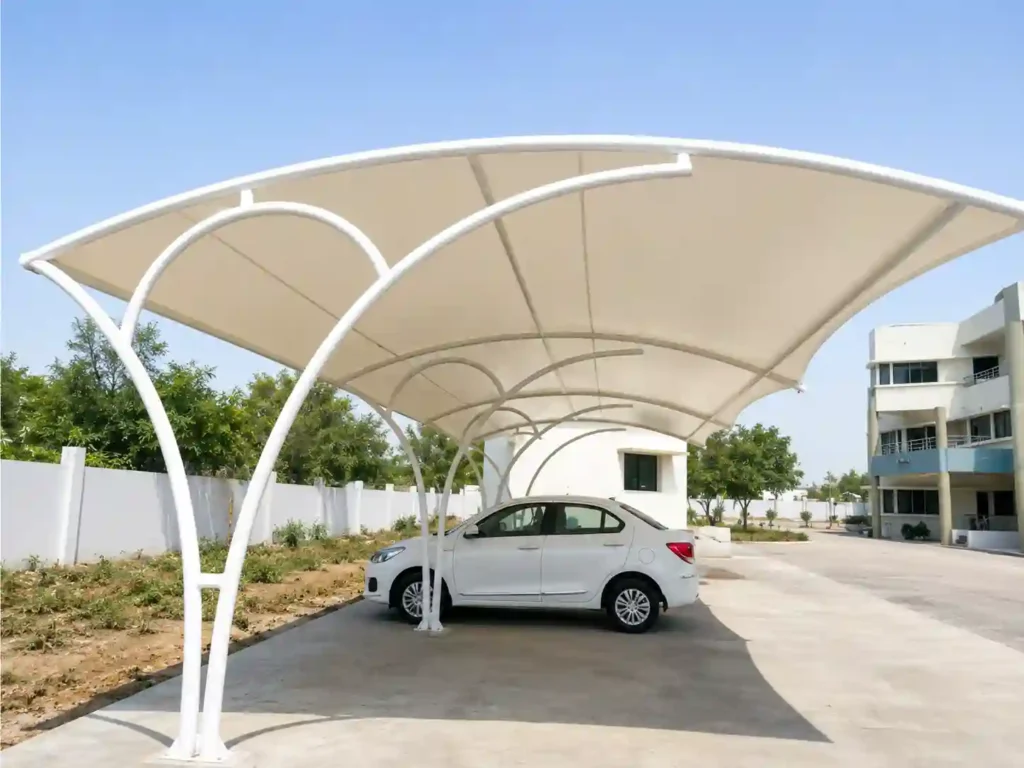 Elegant arched curtain installation for modern premium curtains in Riyadh.
